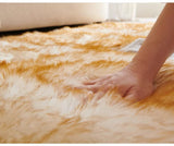 Faux Fur Rug-White/Brown |4*6ft |