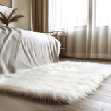 Faux Fur Rug-White |4*6ft |