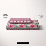 Sateen Bed Sheet Set - 6593