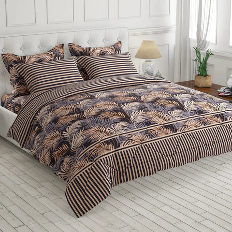 Sateen 6-pcs comforter set 7958