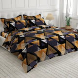 Sateen 6-pcs comforter set 8280 (Grey)