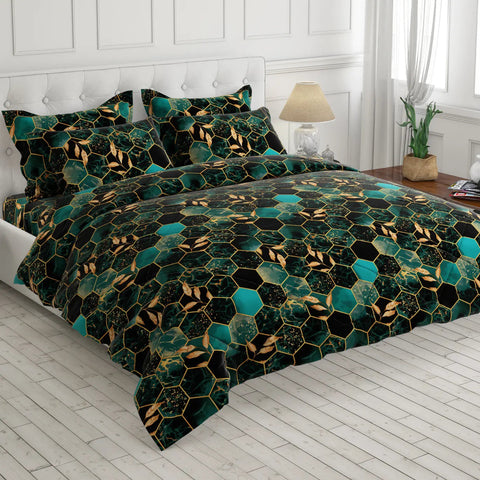 Sateen 6-pcs comforter set 8314