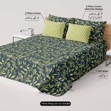 Golden Foliage - Bedsheet Set