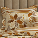 Xara 8 pcs king reversible quilt cover set bedsheet 8551