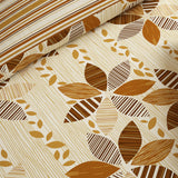 Xara 8 pcs king reversible quilt cover set bedsheet 8551