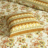 Xara 8 pcs king reversible quilt cover set bedsheet 8573
