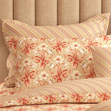 Xara 8 pcs king reversible quilt cover set bedsheet 8649