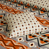 Xara 8 pcs king reversible quilt cover set bedsheet 8703