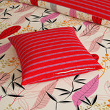 Xara 8 pcs king reversible quilt cover set bedsheet 8744