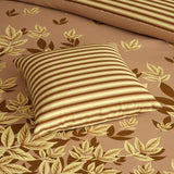Xara 8 pcs king reversible quilt cover set bedsheet 8746