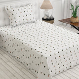 Sateen Bed Sheet Set - 9015