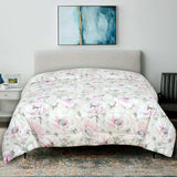 Cotton Satin 5 pcs comforter set (Grey Spruce)