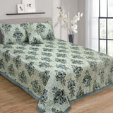 RHS gultex multani bedsheet set (Grey/Greyish)