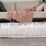 Faux Fur Rug-White/Grey |4*6ft |