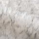 Faux Fur Rug-White/Grey |4*6ft |