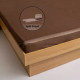 Water Proof Mattress Protector (Brown)