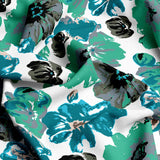 Ferozi Floral Sateen 6-pcs Comforter Set - 8315
